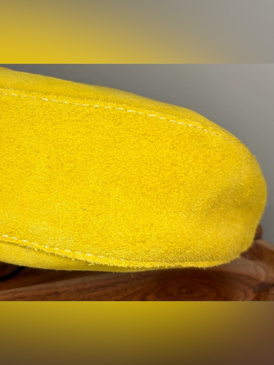 Portland Leather Nora Classic Shoulder Bag Hello Yellow NWOT - Picture 14 of 17